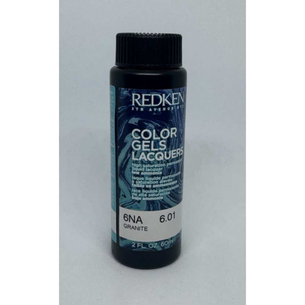 REDKEN 5th Avenue NYC Color Gels Lacquers - Granite 6NA / 6.01 - 2 FL OZ NEW!